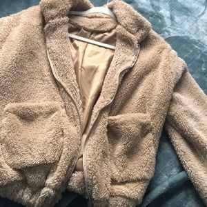 Coffee Teddy Jacket
